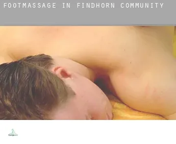 Foot massage in  Findhorn Community
